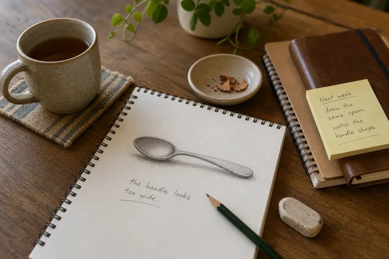 AI-generated editorial illustration for How to Turn a New Skill into a Small Weekly Practice
